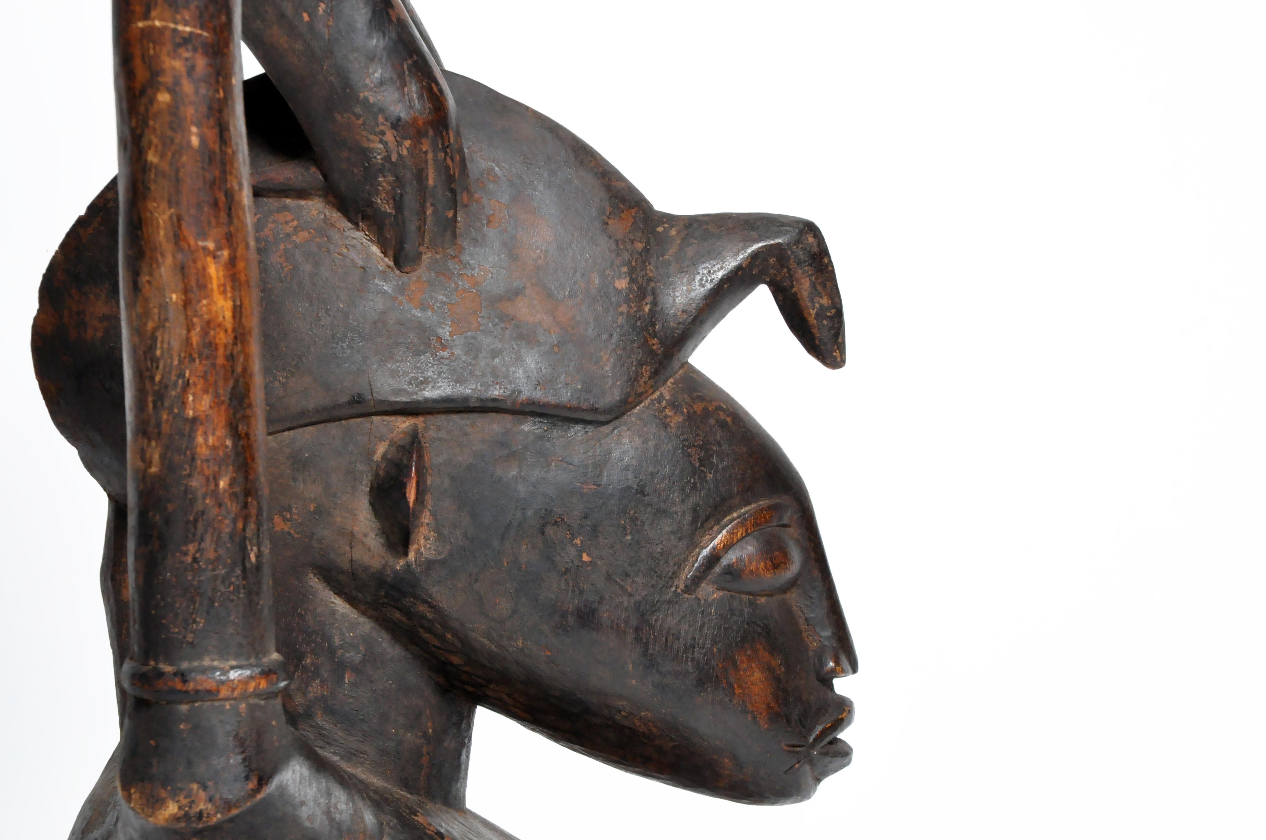 Small Yoruba Style Figure of a Woman Sculpture 13