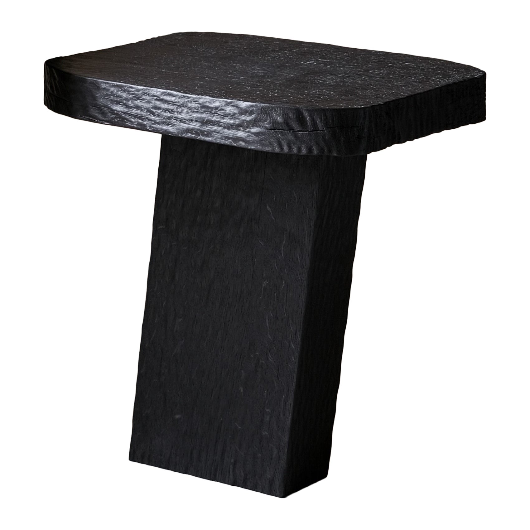 Small Youtopia Oak Side Table by Dennis Kaiser