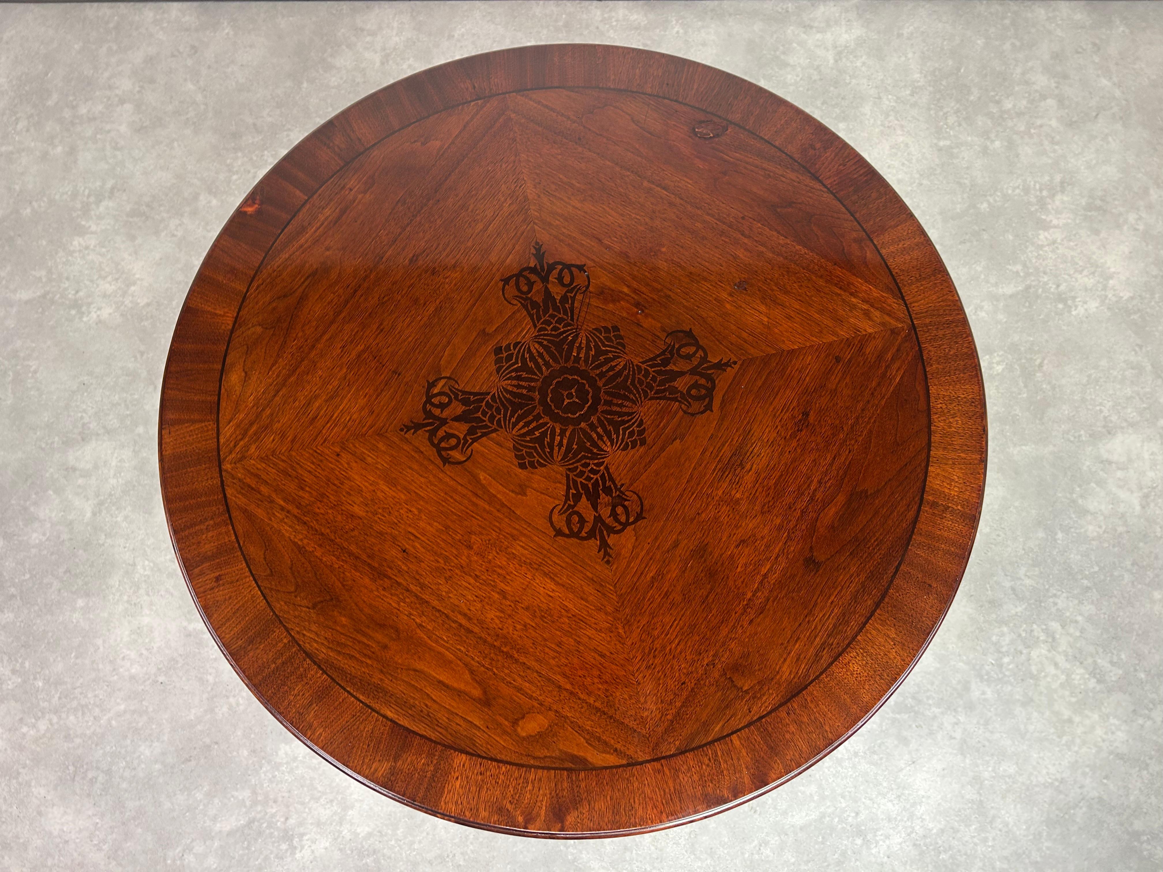 Wood Smaller dining table by Lajos Kozma For Sale