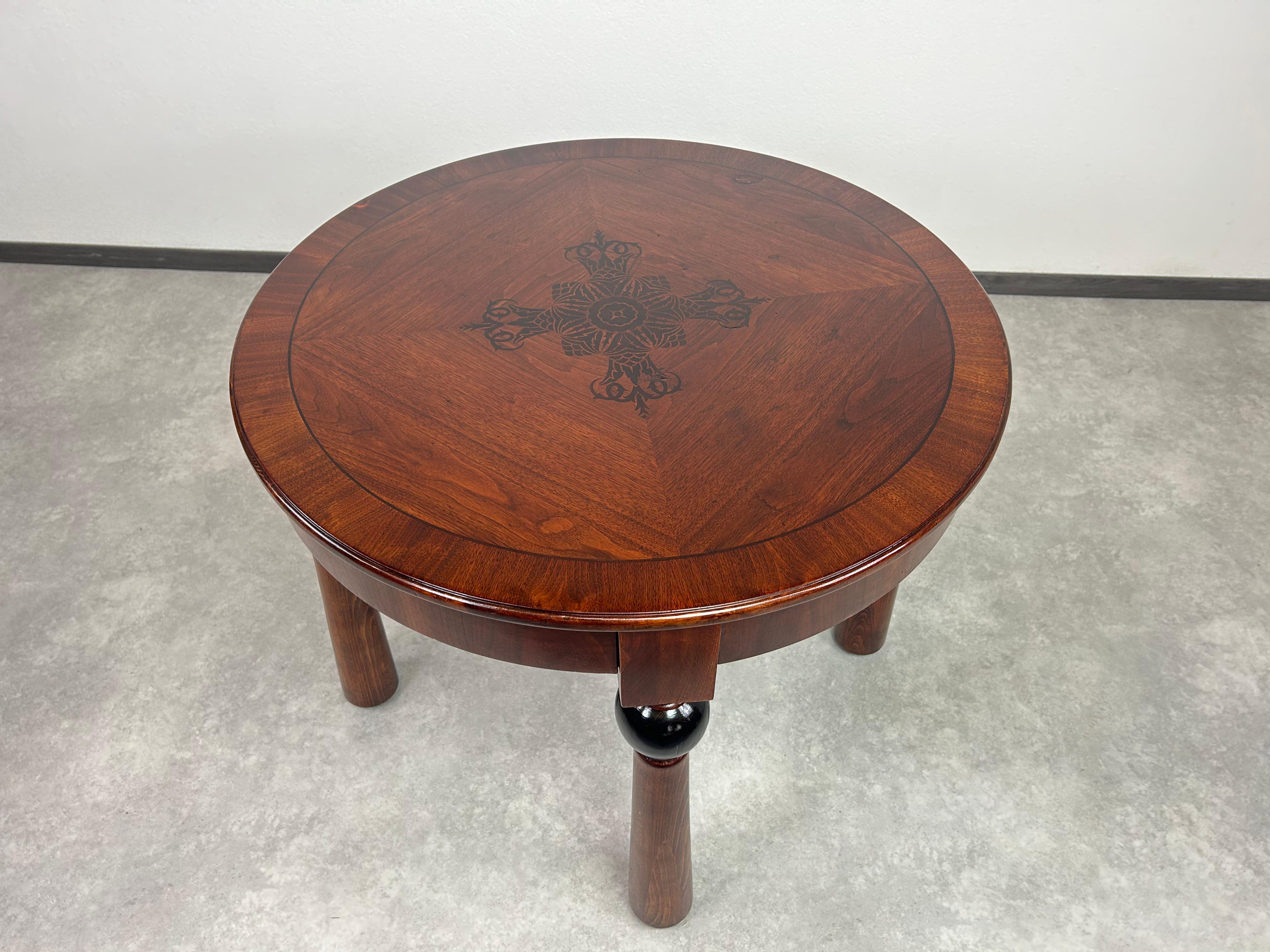 Smaller dining table by Lajos Kozma For Sale 1