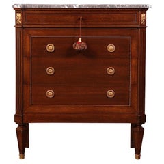 Smaller French Directoire Style Mahogany Commode