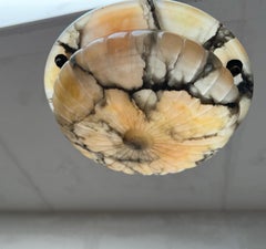 Smallest, Beautiful Design & Great Colors Alabaster Pendant Light / Flush Mount
