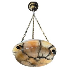 Smallest, Beautiful Design & Great Colors Alabaster Pendant Light / Flush Mount