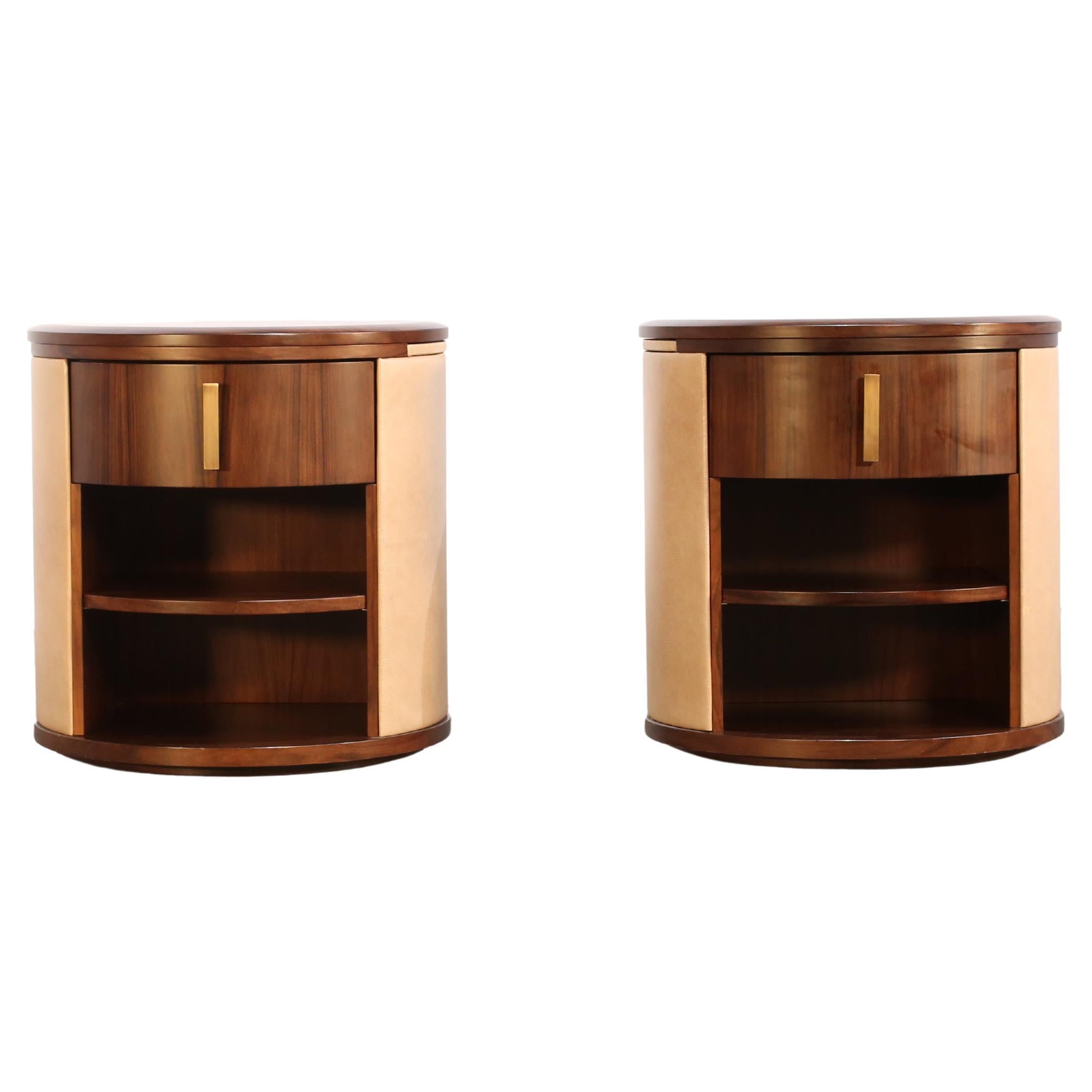 Smania Argo Side Tables, Set of Two For Sale