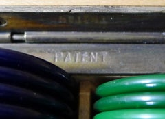 Smart Antique Shagreen Gaming Counter / Poker Chip Box, c.1920