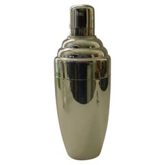 Smart Art Deco Cocktailshaker von Gaskell & Chambers, ca. 1940