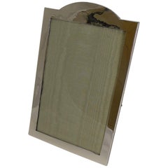 Smart English Sterling Silver Photograph Frame, 1919
