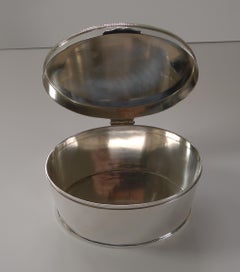 Smart Mappin & Webb Silver Plated Biscuit Box c.1900