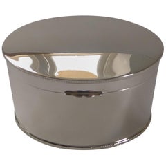 Smart Mappin & Webb Silver Plated Biscuit Box c.1900
