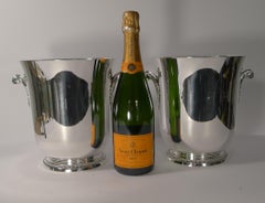 Smart Pair of French Champagne Buckets by Ercuis, circa 1960