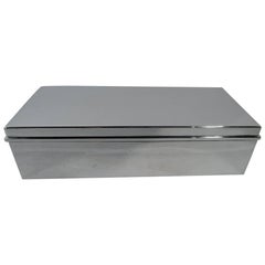 Smart Sterling Silver Desk Box by Tiffany