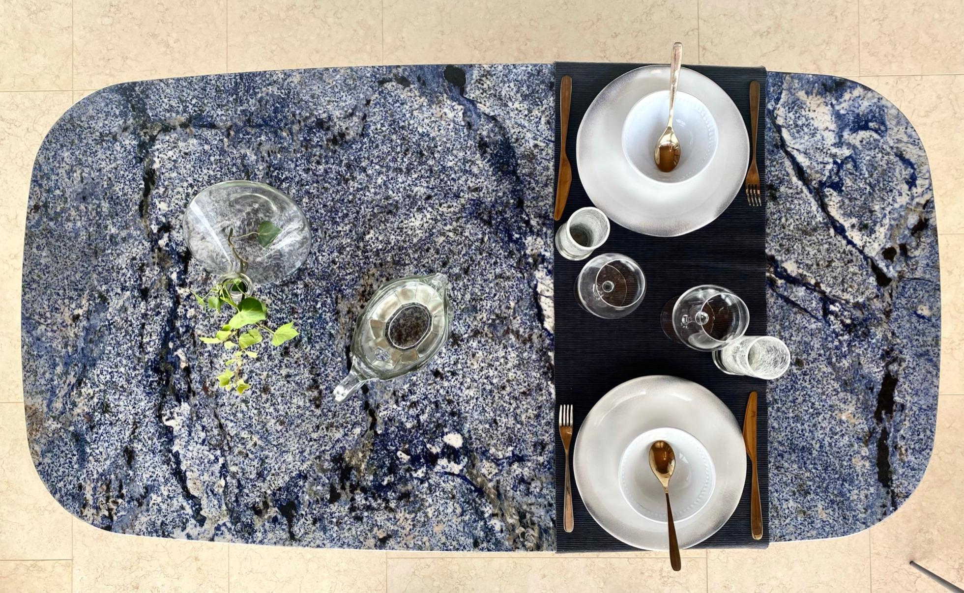 italien Smart Table - Modern Living Table en granit électronique réglable en hauteur en vente