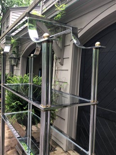 Smashing Billy Baldwin Style Mid-Century Modern Etagere