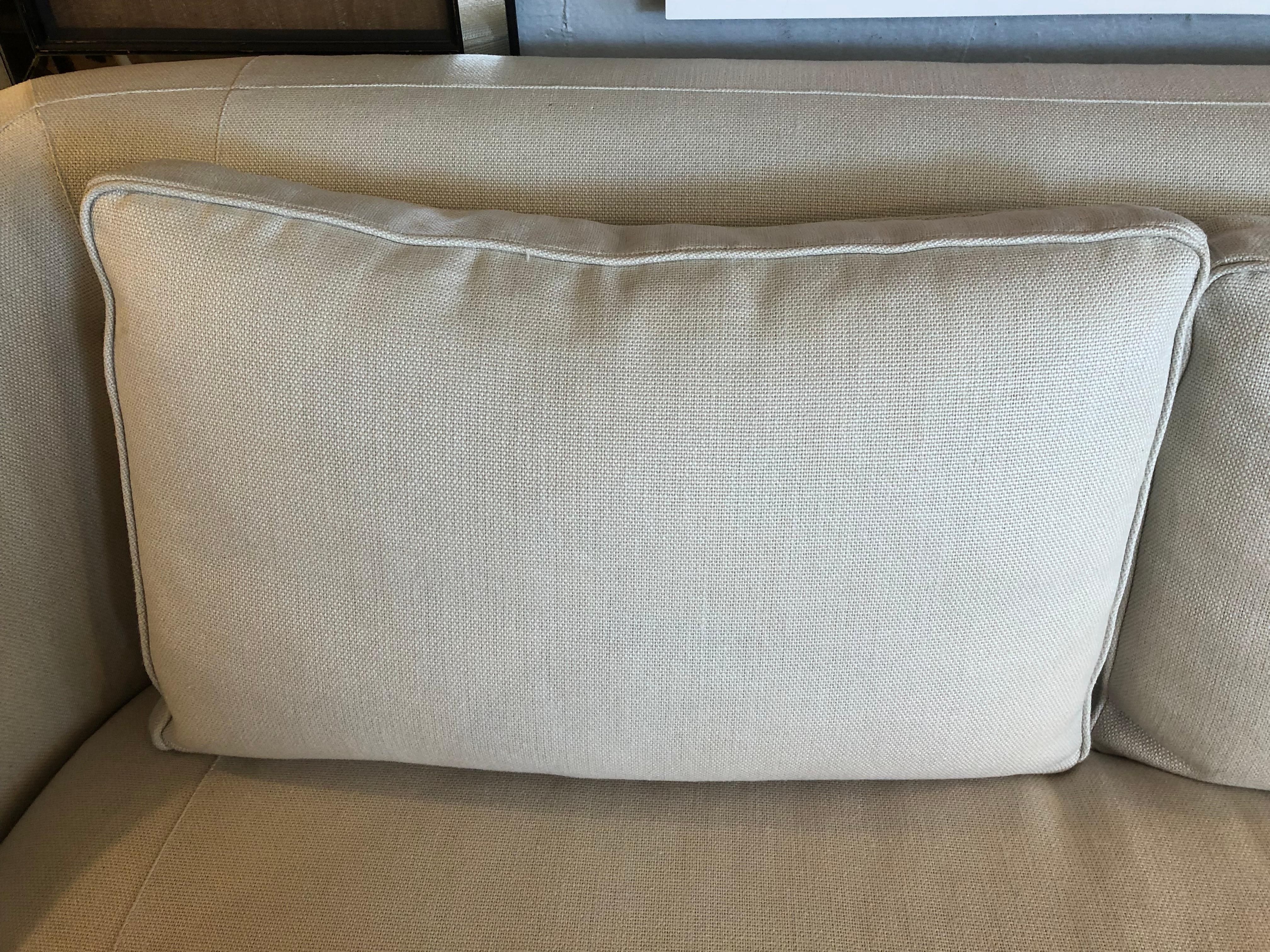Smashing off White Upholstered Sofa by Baker 2