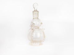 Smelling Glass Bottle with Ribbons, Early 20th Century