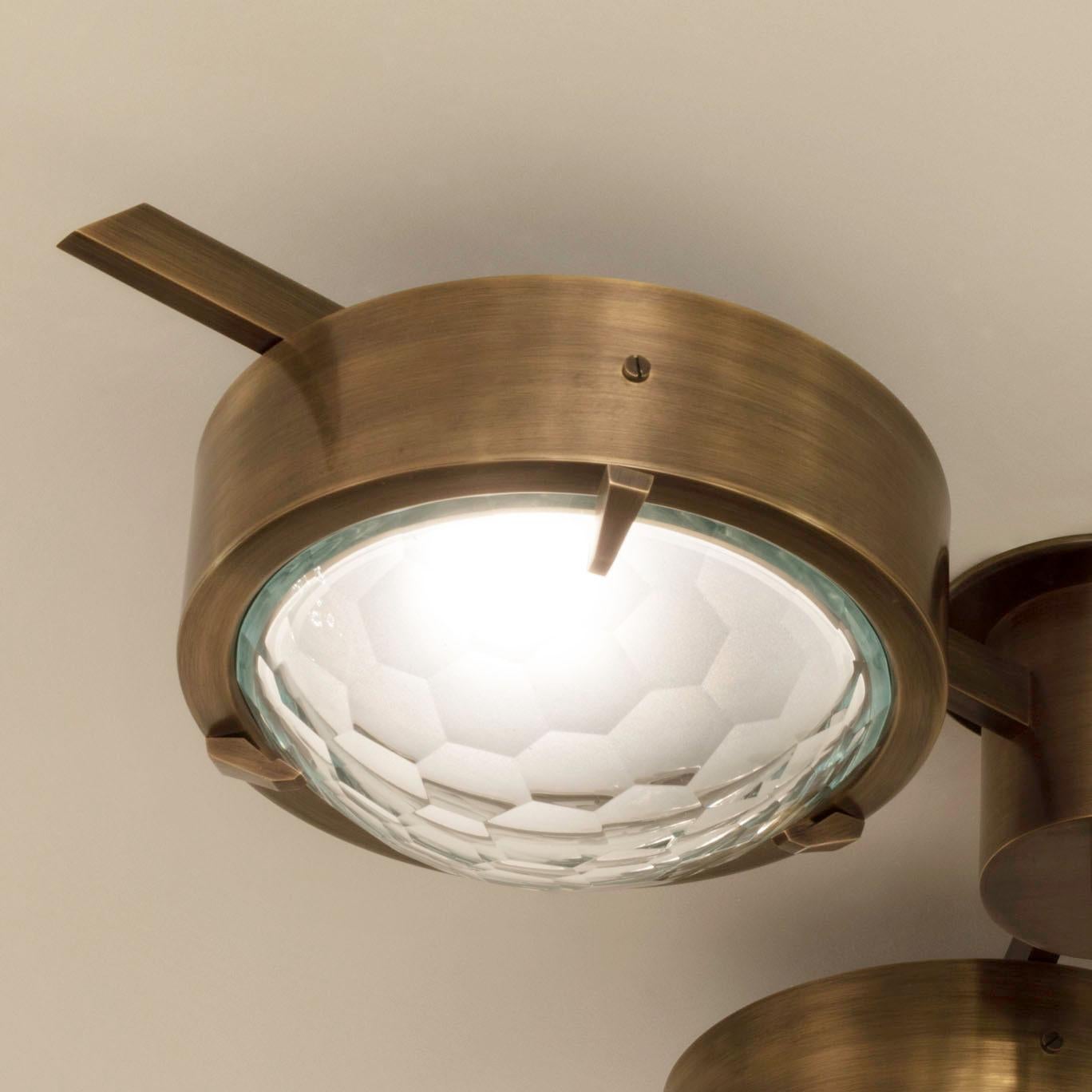 Smeraldo Ceiling Light by Form A In New Condition In New York, NY