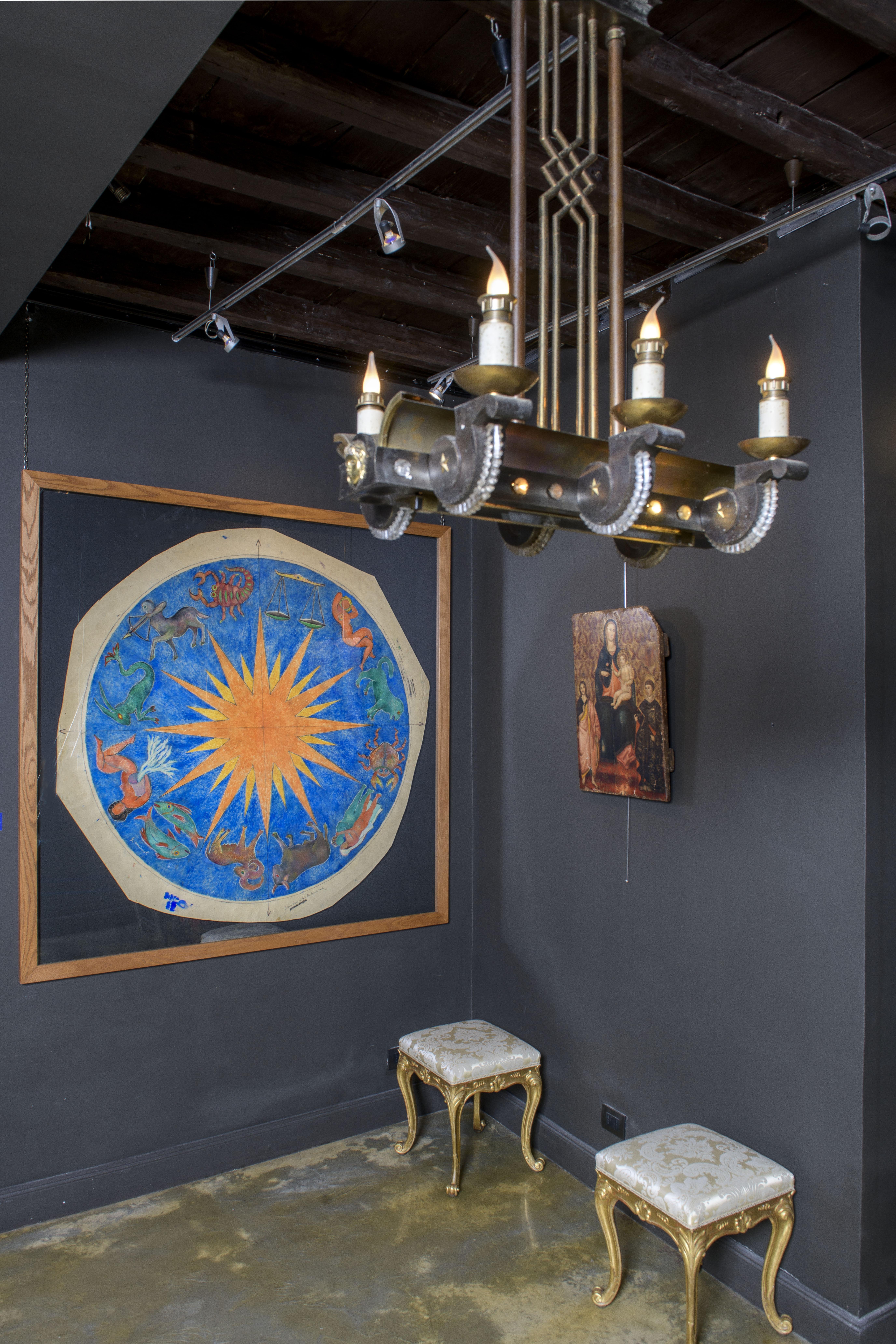 Peinture italienne expertisée du XIVe siècle avec fond d'or sur panneau en vente 10