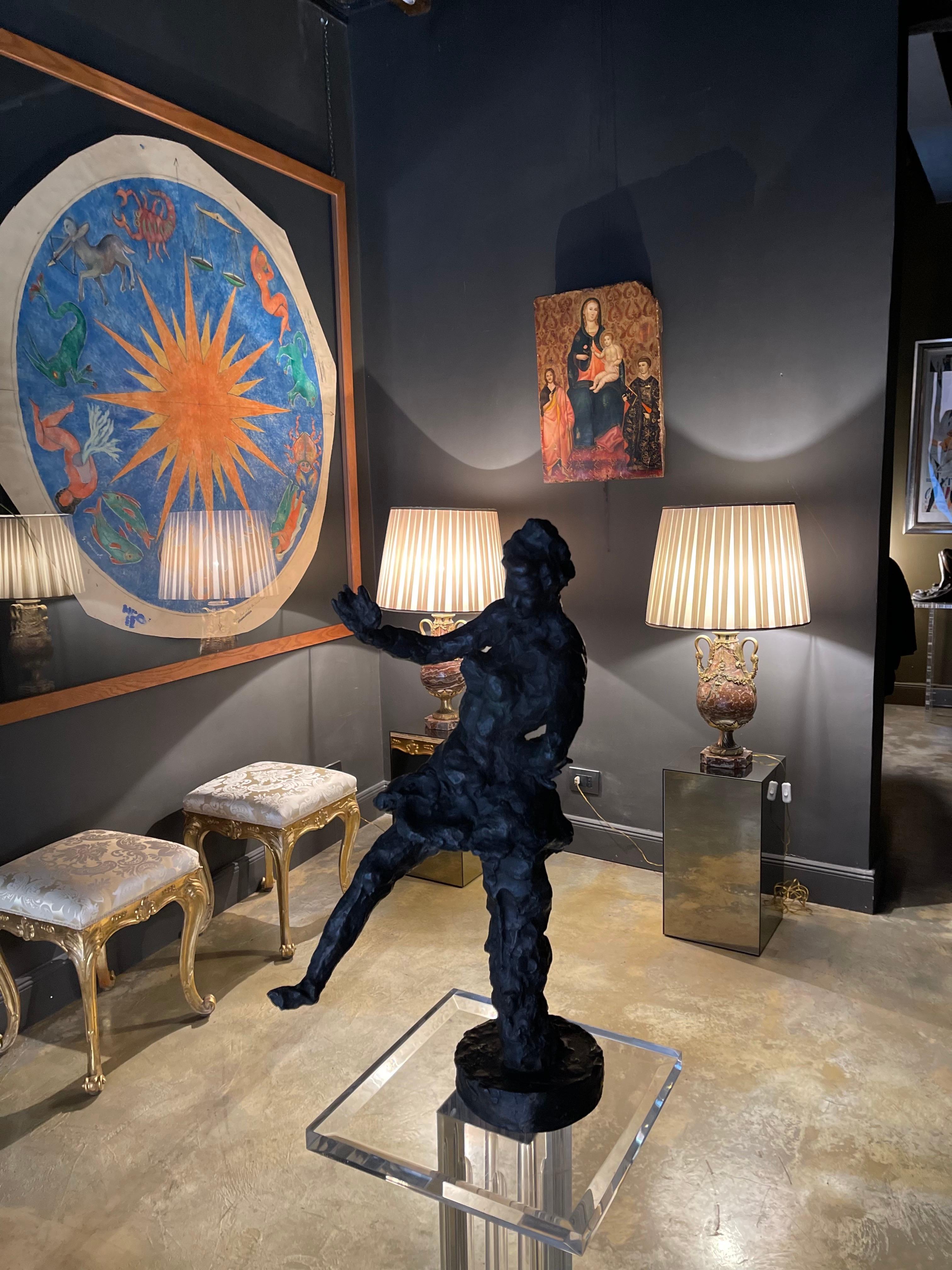 Peinture italienne expertisée du XIVe siècle avec fond d'or sur panneau en vente 14