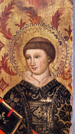 Expertised Italian 14th Century Gold Ground on Panel Painting