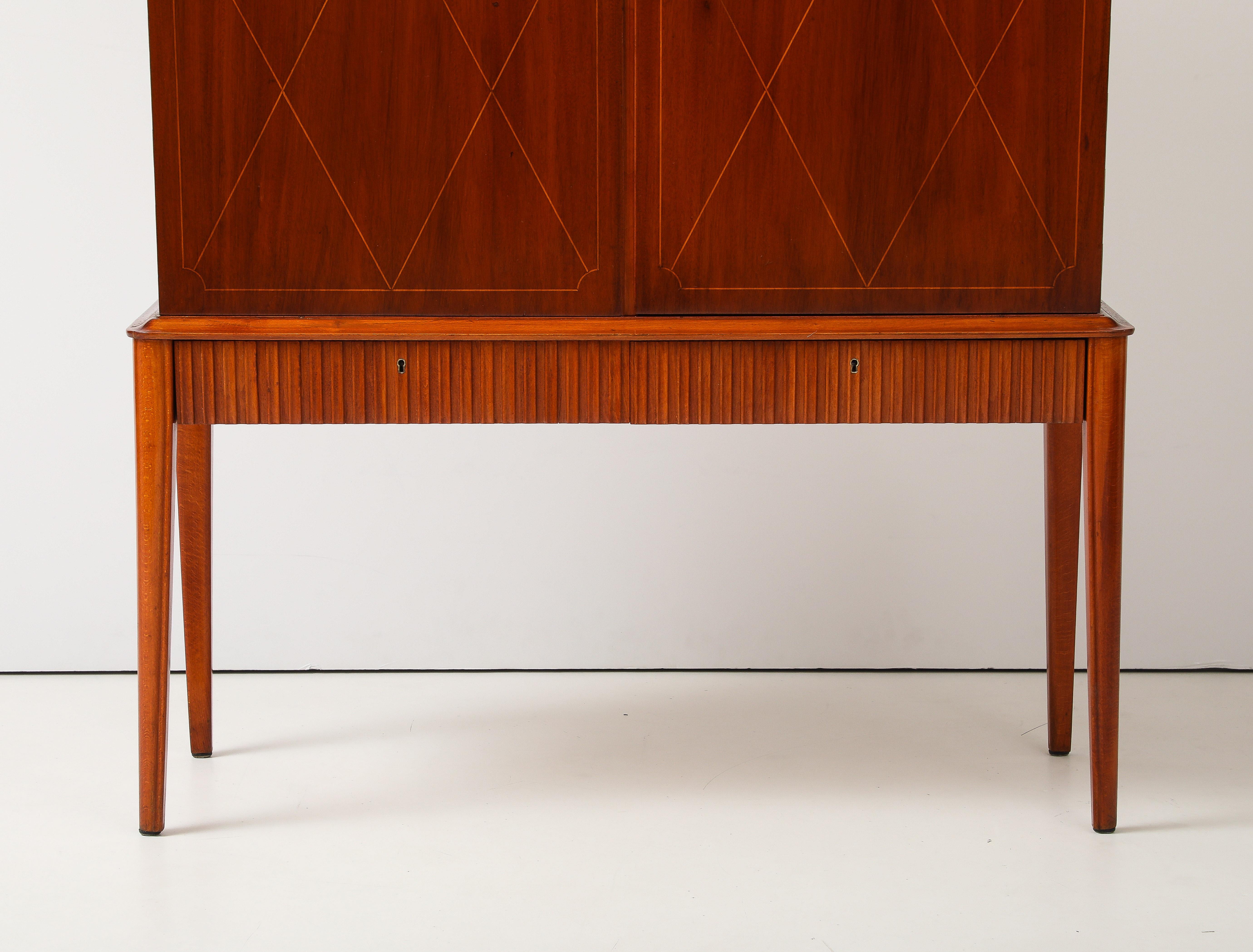 SMF Svenska Möbelfabriken Bodafors Cabinet, CIRCA ANNI 40 in vendita 9