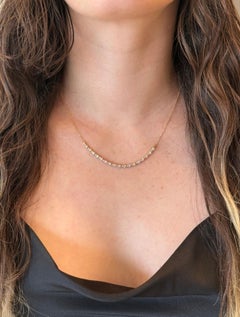 Collar de Diamantes Smile 1.38ctw Oro Amarillo 14K