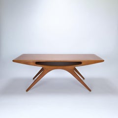 Smile Coffee Table by Johannes Andersen for CFC Silkeborg, Denmark, 1950s-1960s
