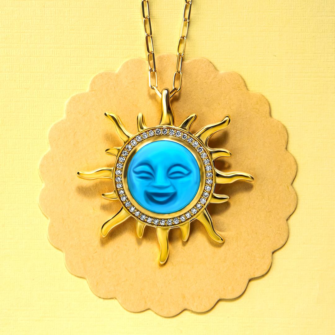 master sun necklace