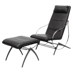 Smirne Lounge Chair by G. Gualtierotti and M.D. Stelle for Zanotta 1988