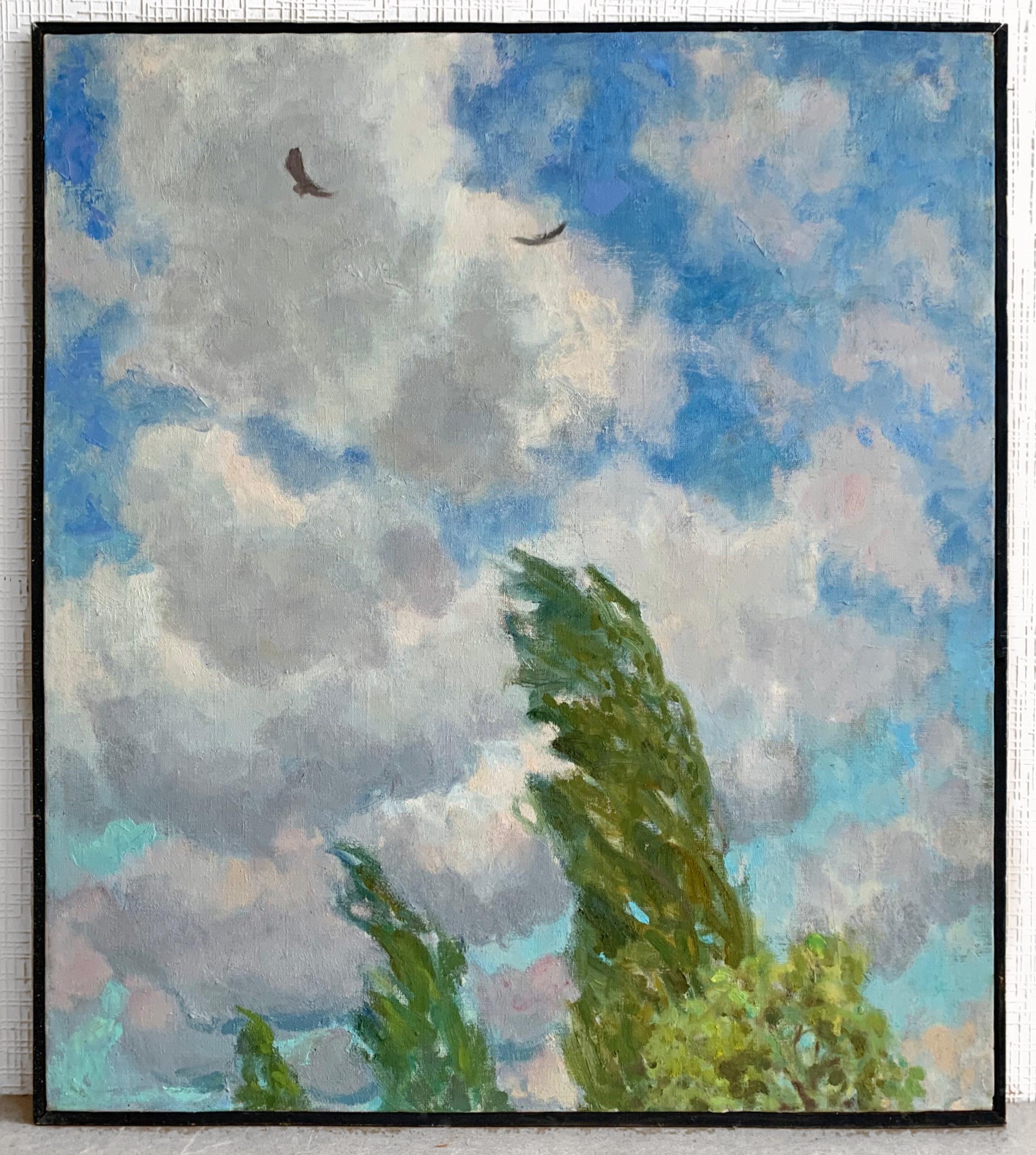 bright sky painting