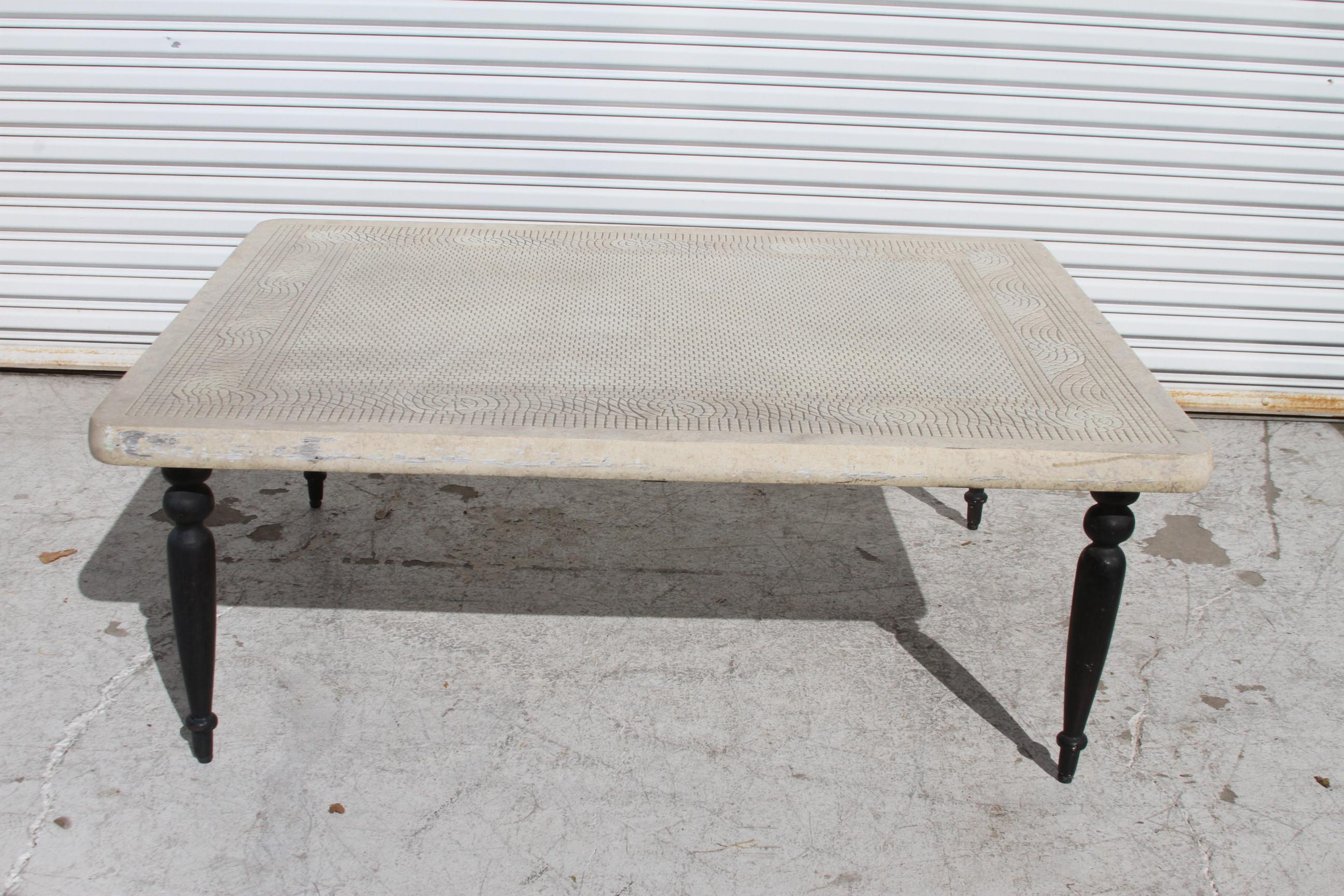 Table en métal Smith and Hawken Bon état - En vente à Pasadena, TX