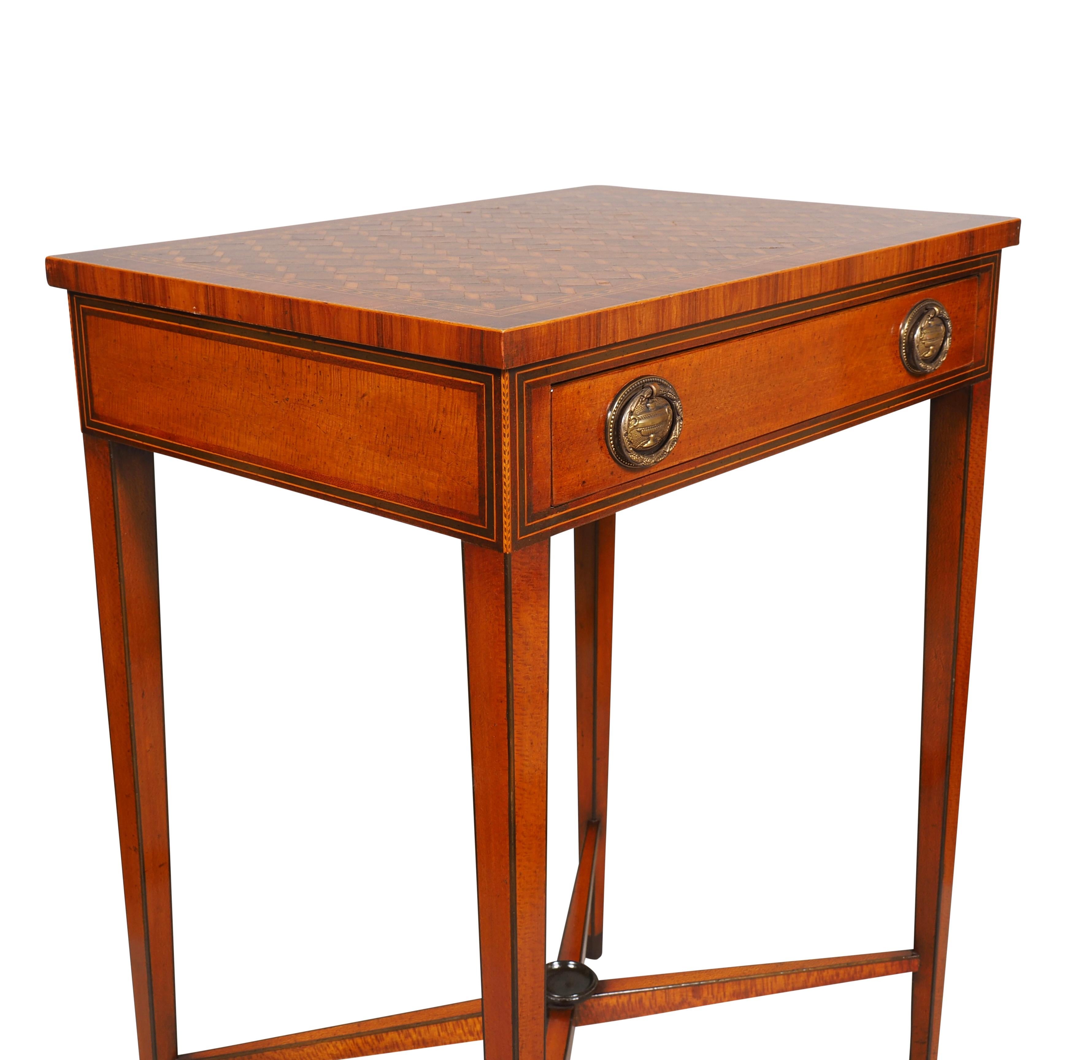 Smith and Watson Parquetry Side Table 5