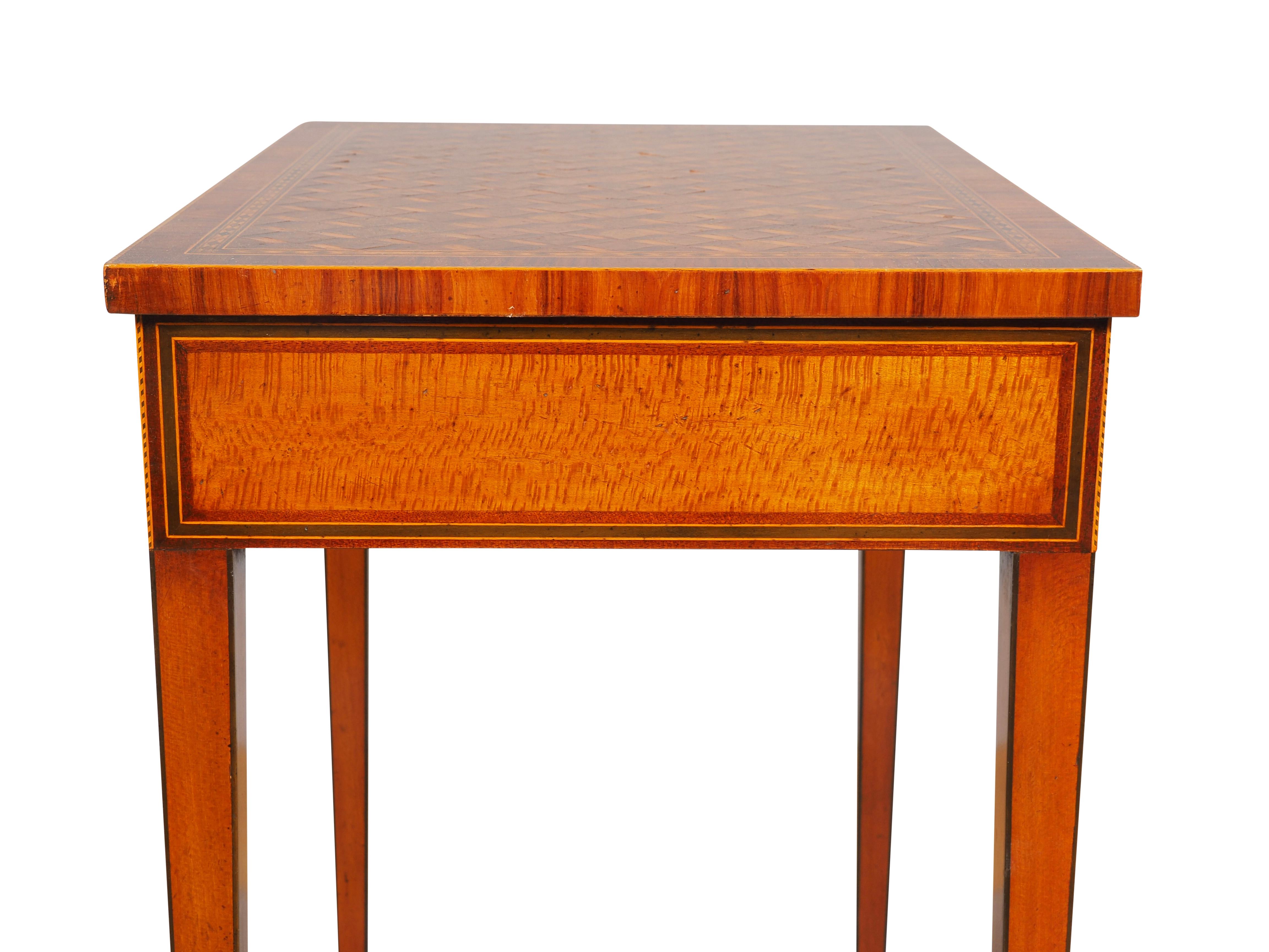 Smith and Watson Parquetry Side Table 6