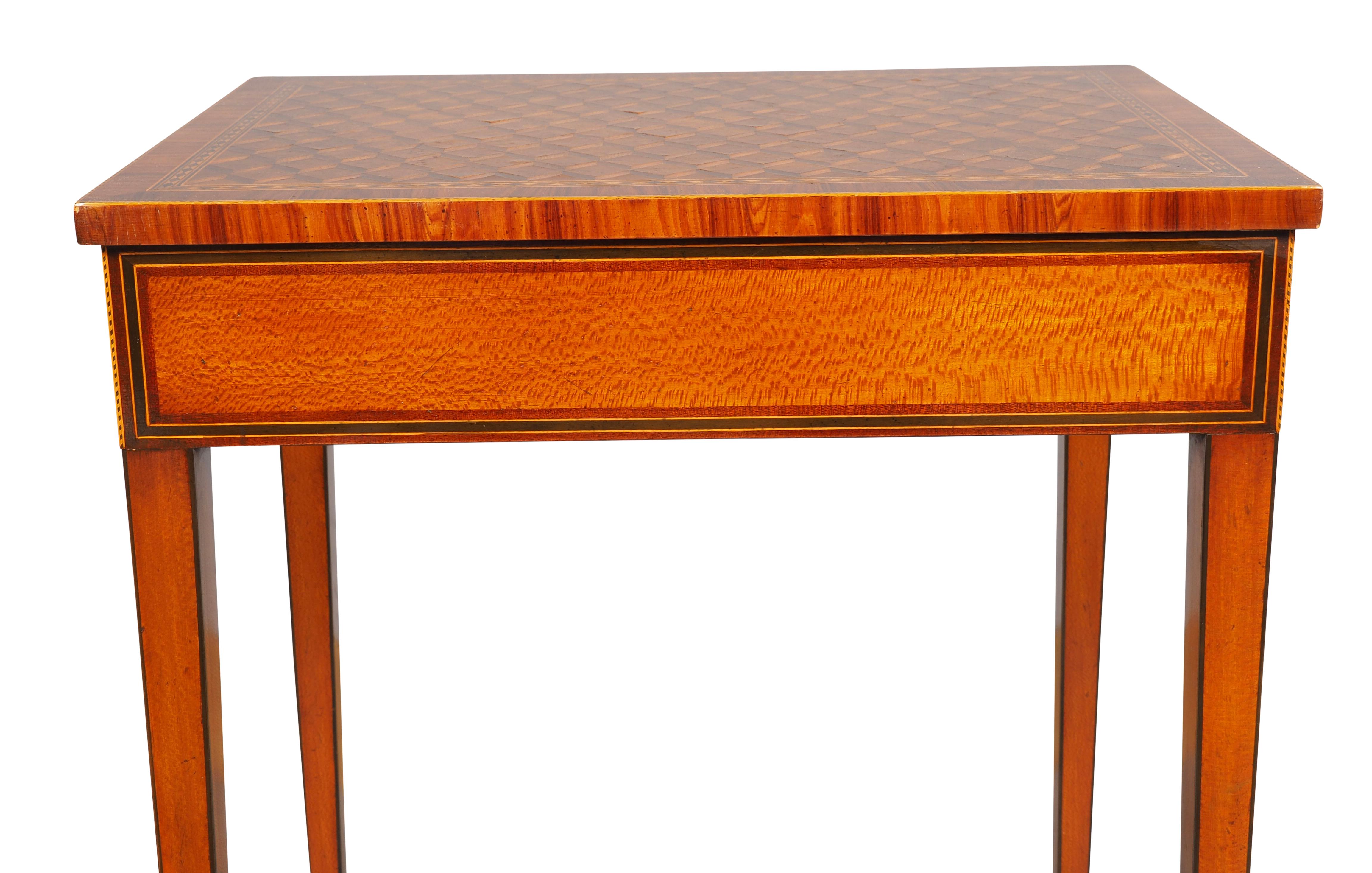 Smith and Watson Parquetry Side Table 7