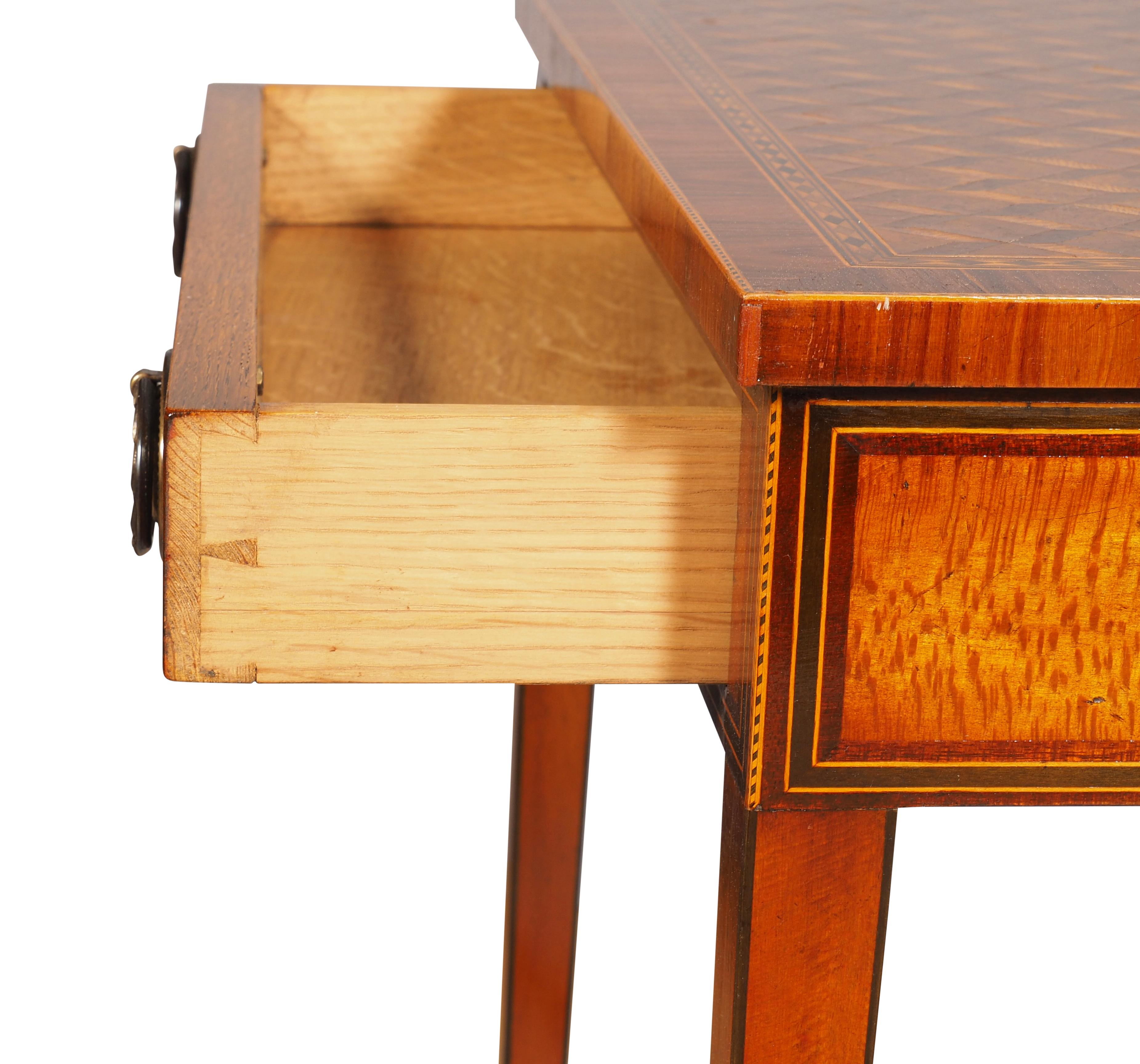 Smith and Watson Parquetry Side Table 8