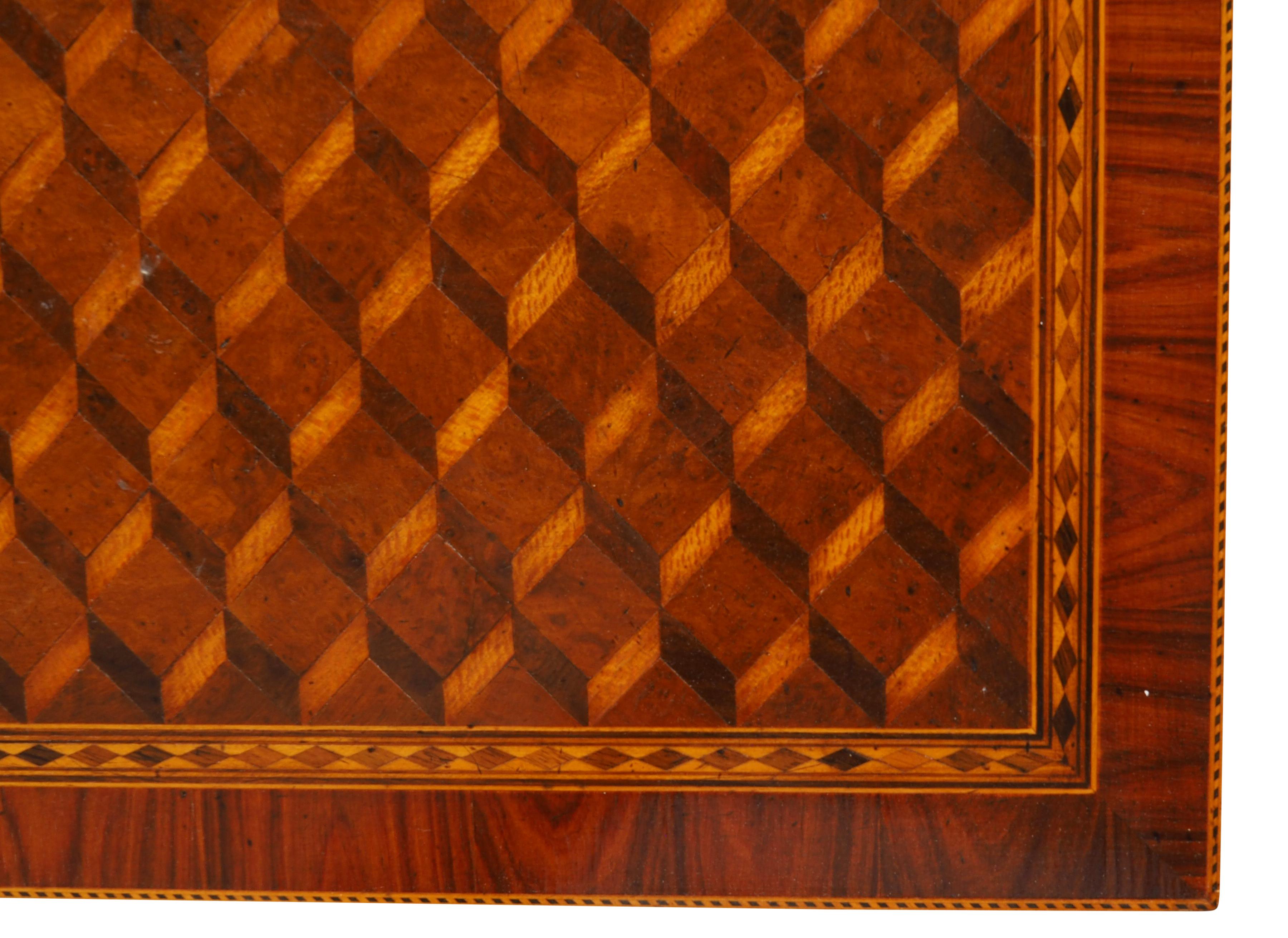 Smith and Watson Parquetry Side Table 9