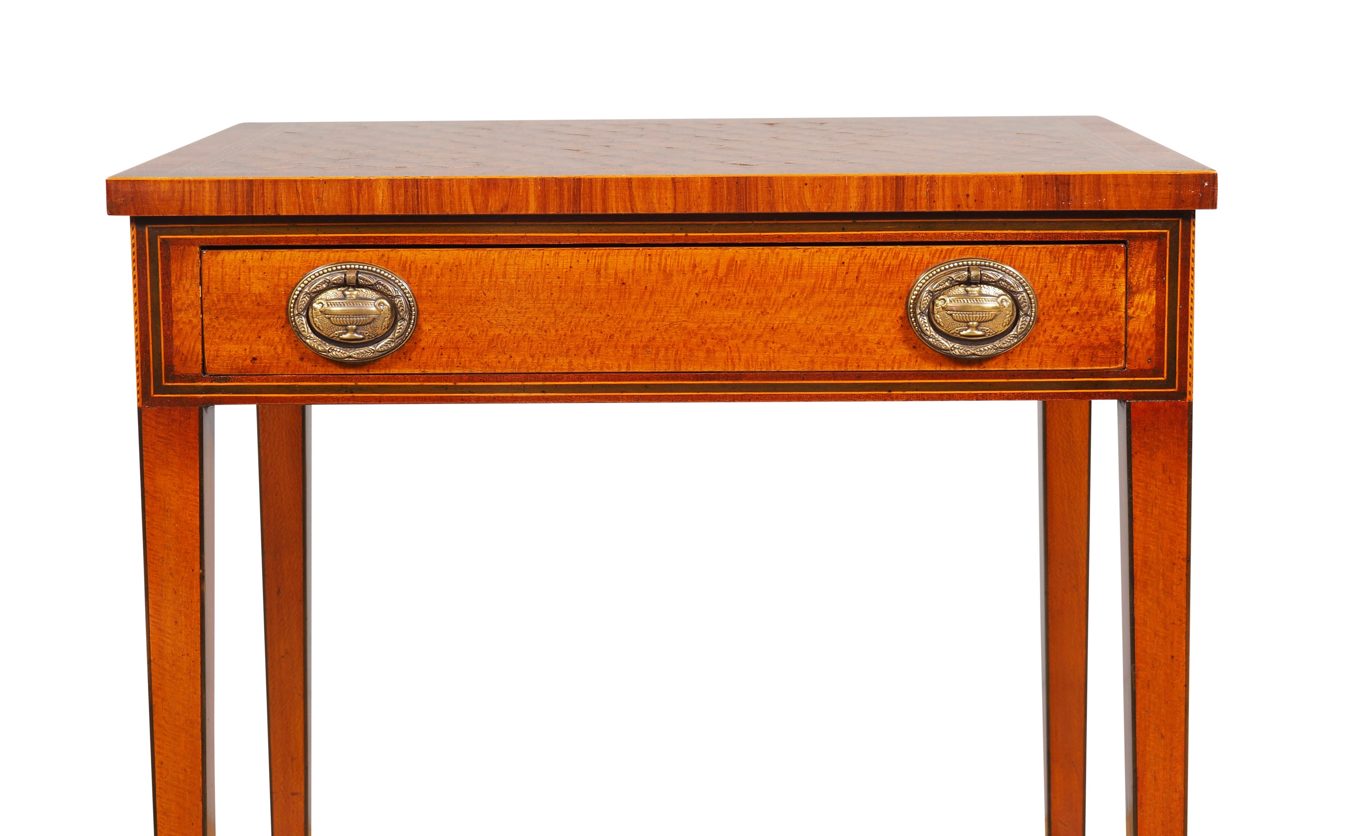 Smith and Watson Parquetry Side Table 2