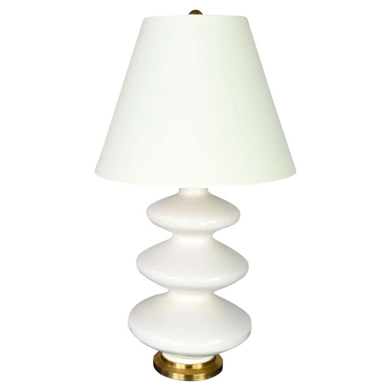 Smith Ivory Table Lamp Brass Details Christopher Spitzmiller for Visual ...