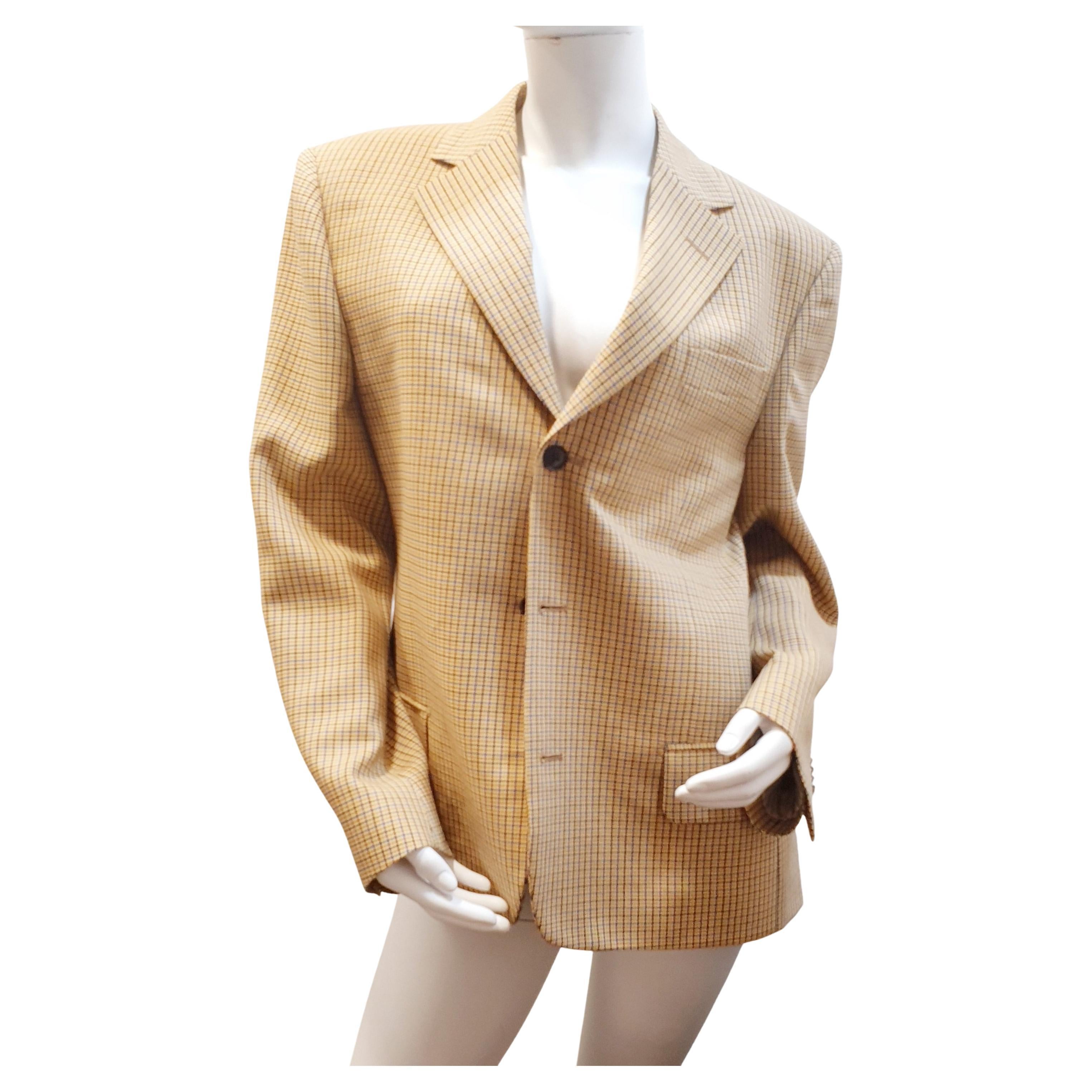 Smith & Smith Men's Checked Blazer  from the Black & Blue collection For Sale