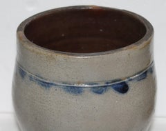 Smith Stoneware Jar Crock from NY