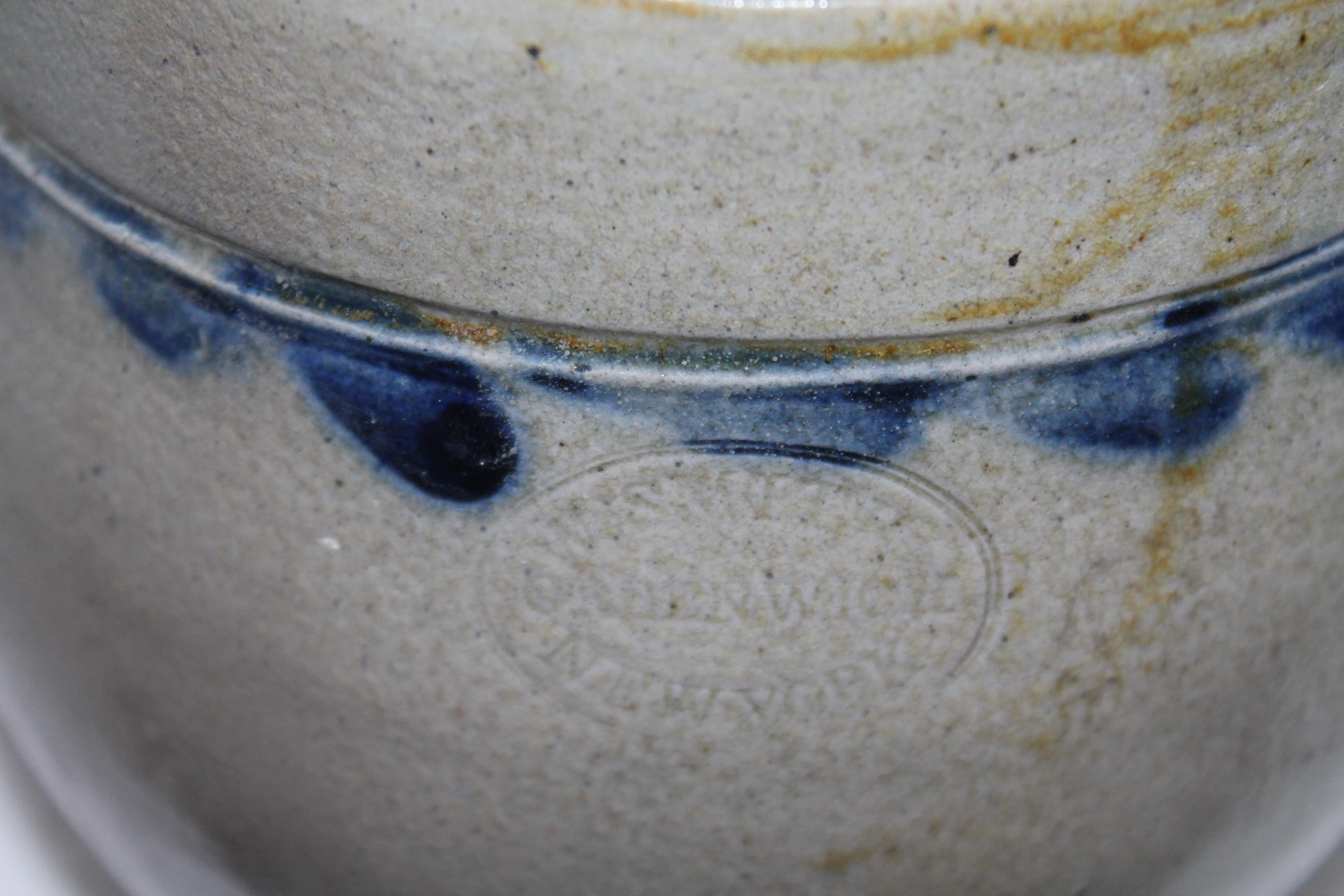 Adirondack Smith Stoneware Jar Crock from NY For Sale