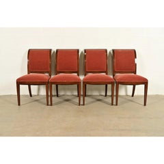 Smith & Watson Regency Carved Mahogany Dining Chairs, Set of Four