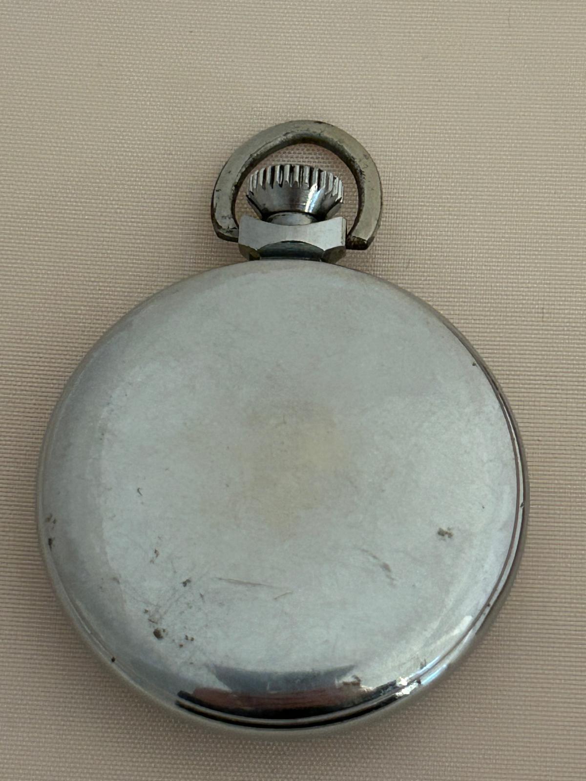 Smiths Pocket Watch 'From Outer Space / Dan Dare' range, Rotating Start, 1960's 1