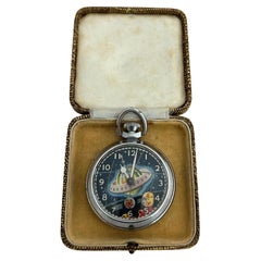 Vintage Smiths Pocket Watch 'From Outer Space / Dan Dare' range, Rotating Start, 1960's