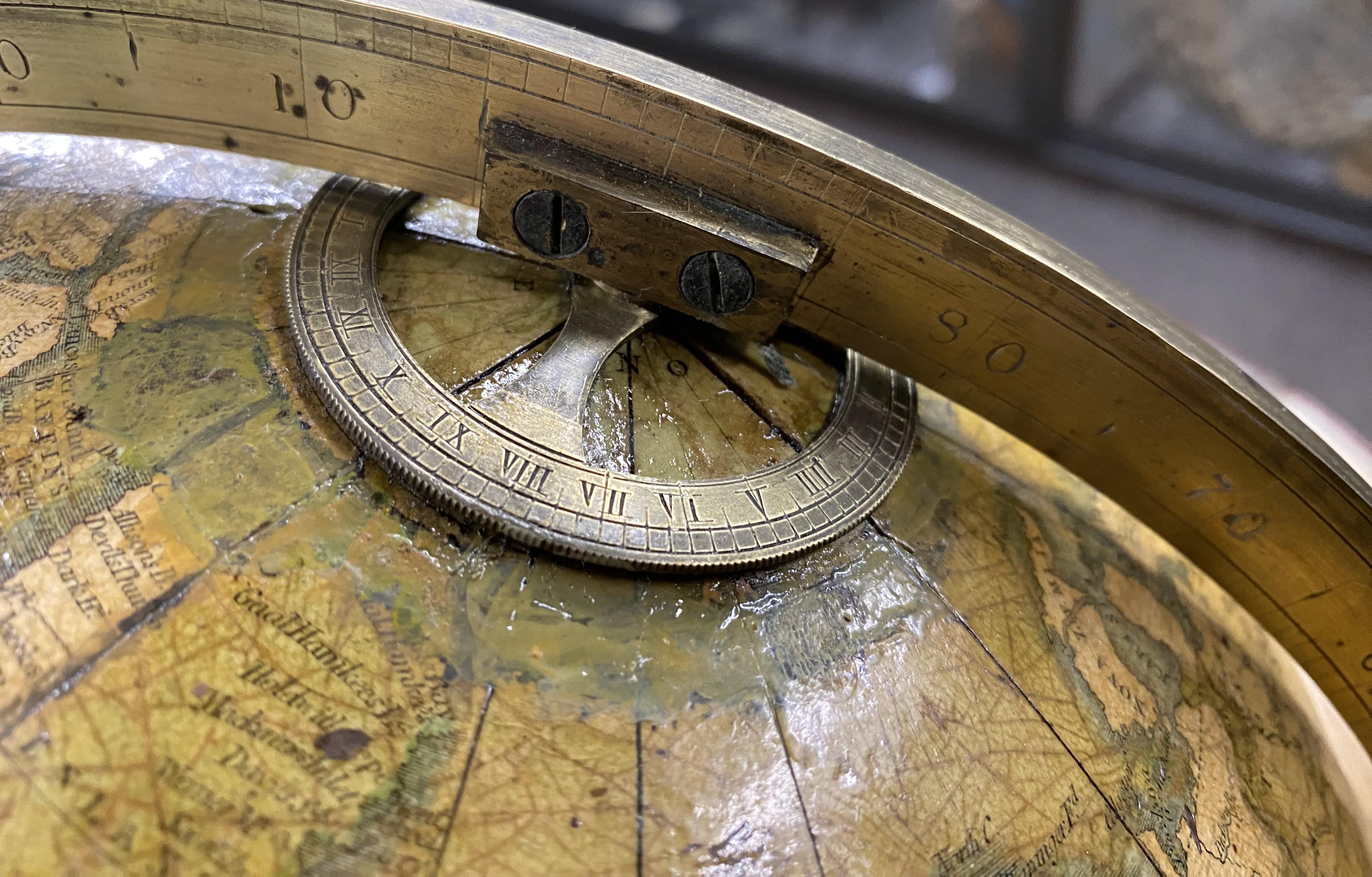 Smith’s Terrestrial Globe on Mahogany Stand circa 1830 7