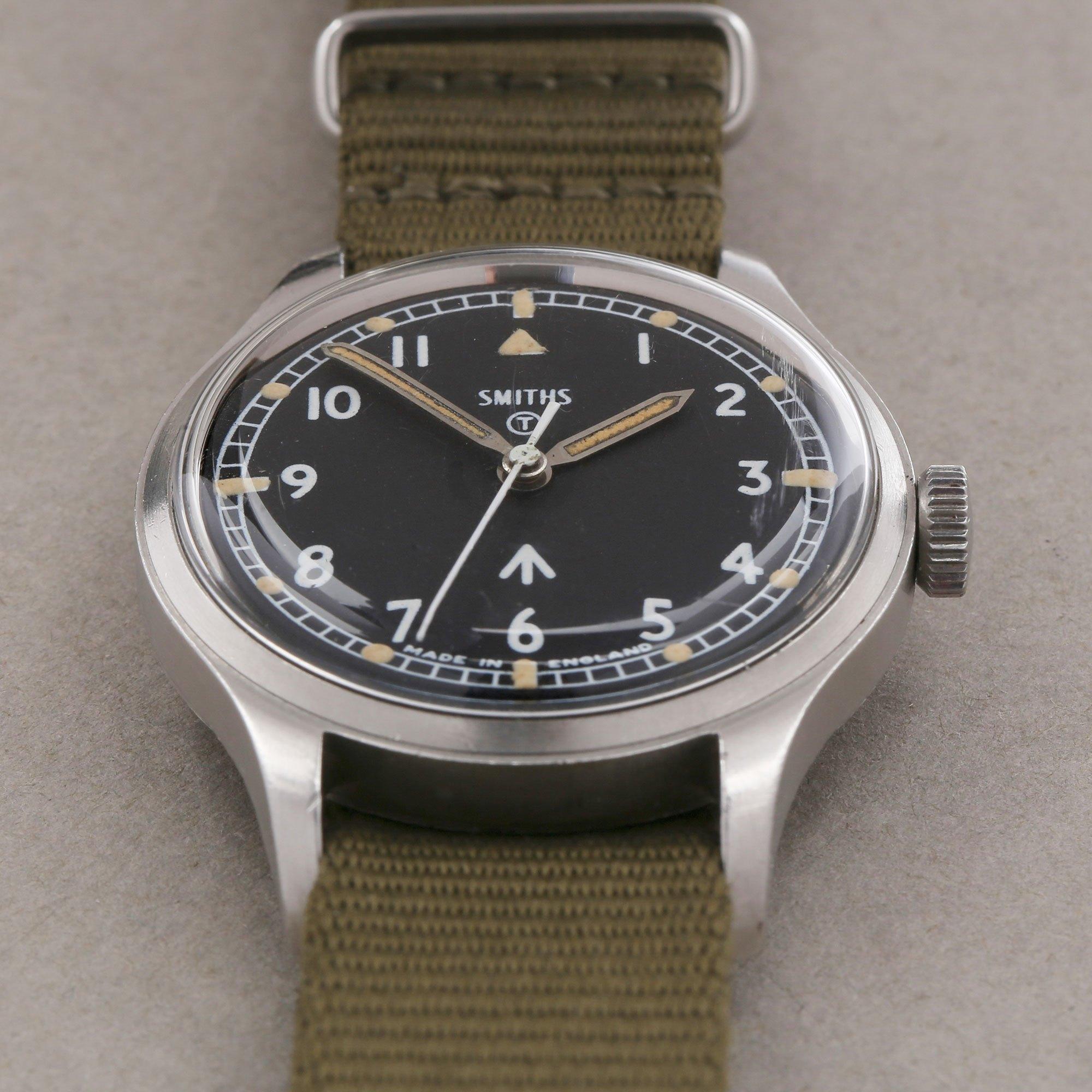 Smiths Vintage Military 3588/67 Men's Stainless Steel Military WW2 Watch 2