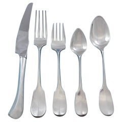 Smithsonian by Kirk Sterling Silver Flatware Set for 8 Service 45 Pieces Dinner