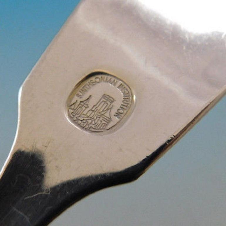 Smithsonian by Stieff, Besteckset aus Sterlingsilber für 12 Personen, 50 Teile, Abendessen (20. Jahrhundert) im Angebot