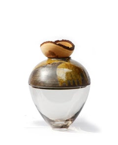 Smoke and Olive Butterfly Stacking Vessel, Pia Wüstenberg