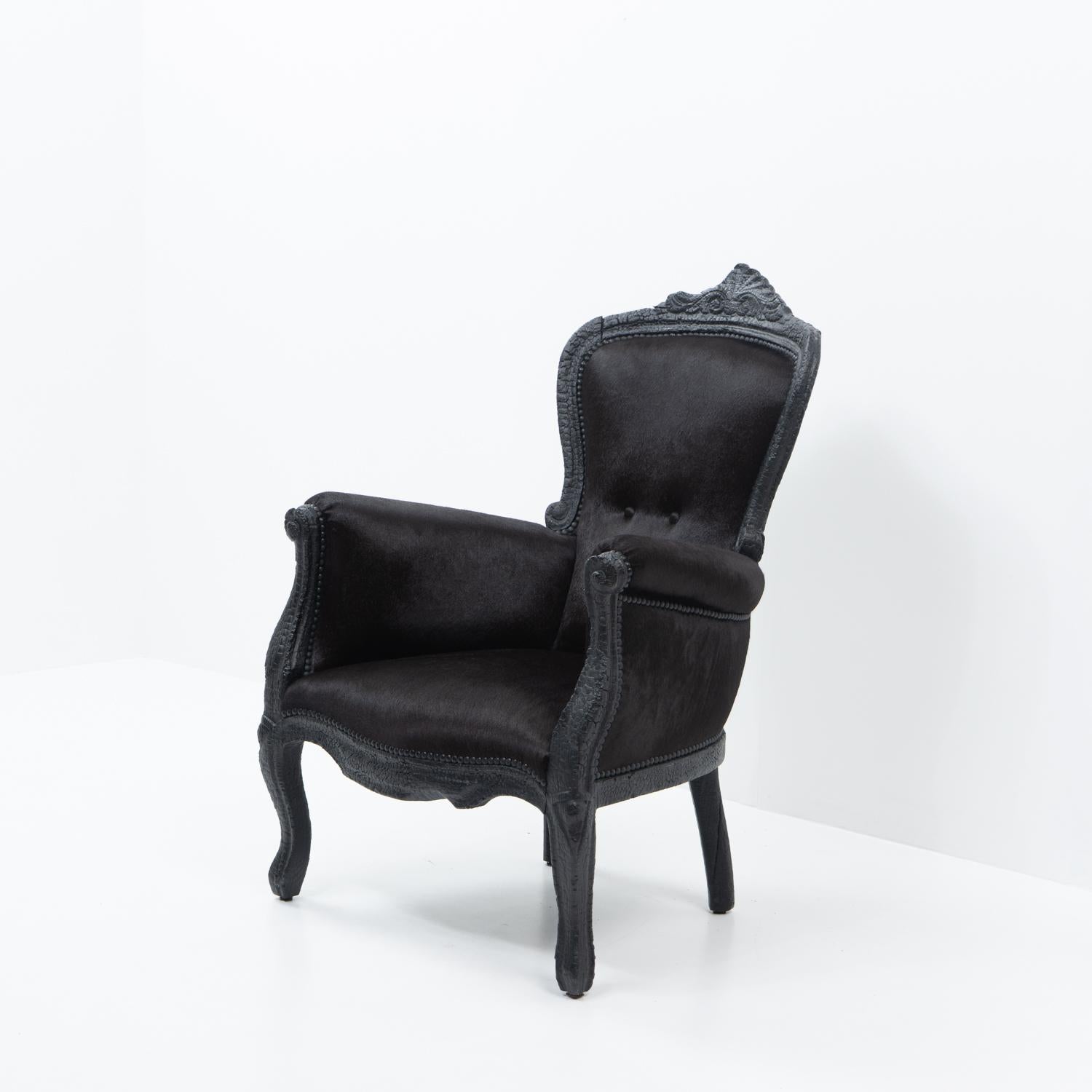 Dutch Smoke Armchair by Maarten Baas for Moooi, 2000s For Sale