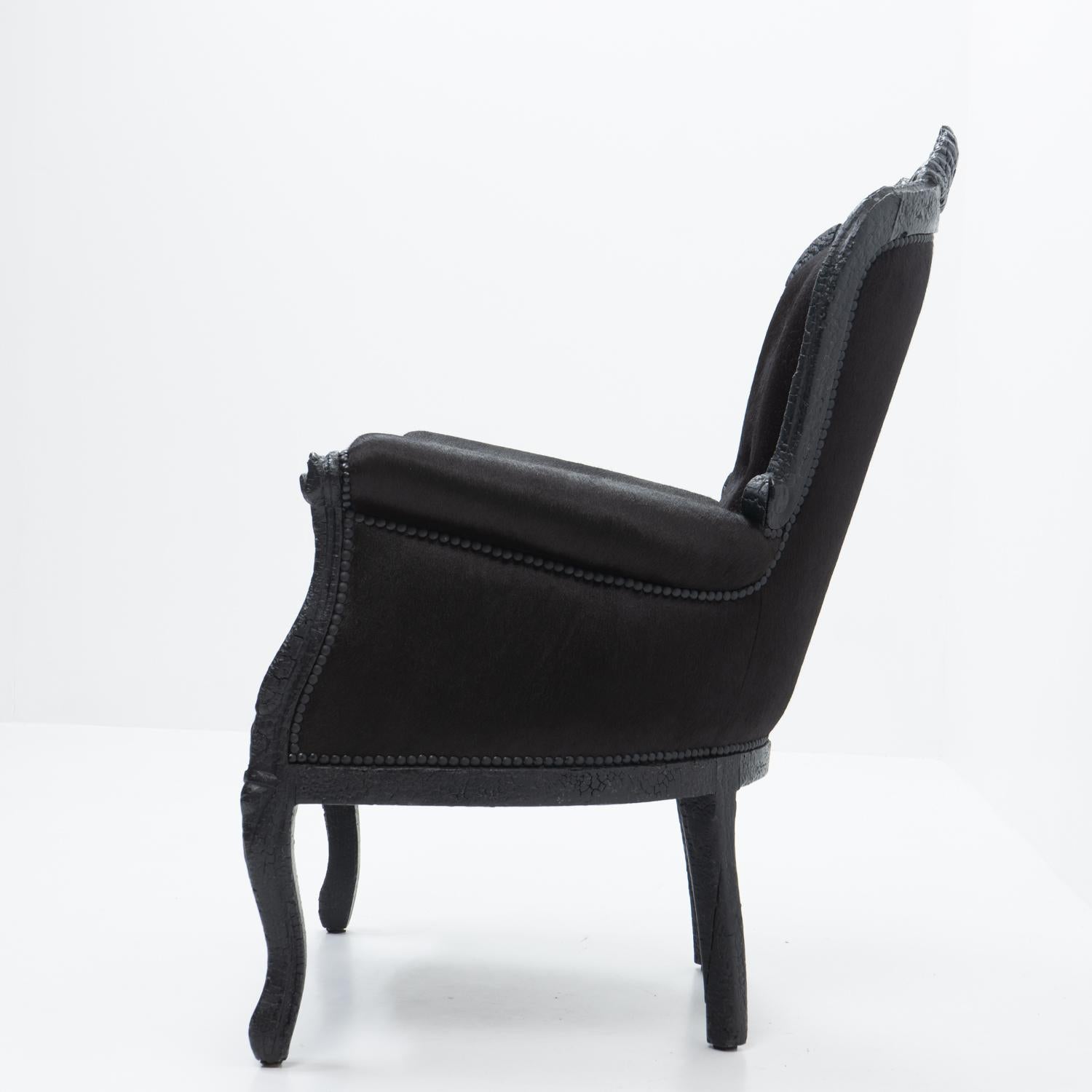 Smoke Armchair by Maarten Baas for Moooi, 2000s In Good Condition For Sale In Renens, CH